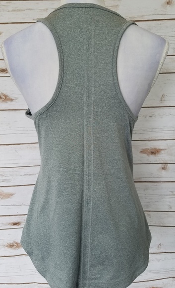 Layer8 Performance Qwick Dry Grey Racerback Tank - Picture 2 of 5